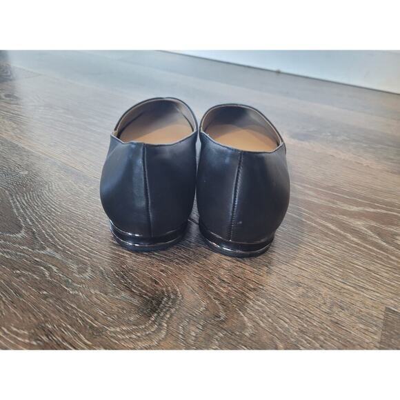 Naturalizer Women's Havana Slip On's Flats Black Leather size 8.5 Wide - Picture 3 of 7